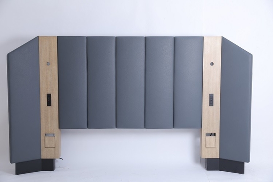Buon prezzo Camera da letto della testata del letto dell'hotel che EKing il ciuffo ricoperto tessuto della mobilia del letto di Siz in linea