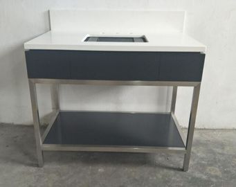 Buon prezzo Mobilia di lusso di galleggiamento di Antivari di metallo dei Governi di bagno del bagno, stile moderno in linea
