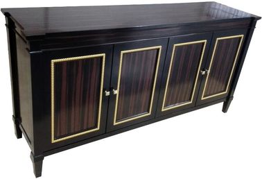 Buon prezzo Mobilia d'ottone Eco dell'hotel di boutique del metallo dell'apprettatrice della porta di Ebony Wood 4 amichevole in linea