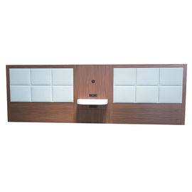 Buon prezzo Usb di re Queen Headboard With della mobilia di Hampton Inn Hotel Style Wardrobe in linea