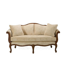Buon prezzo Il sofà di legno 3 Seater del salone dell'insieme di stile europeo reale progetta la L forma in linea