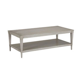 Buon prezzo Tavolino da salotto rettangolare di legno solido di modo con il cappotto resistente e Nailhead dell'acqua in linea