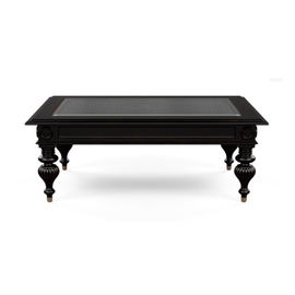 Buon prezzo Tavolino da salotto di legno di mogano antico del salone di tessitura del rattan con la cima di vetro temperata in linea