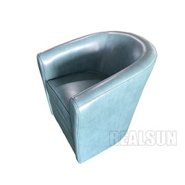 Buon prezzo Sofà del seater di stile di progettazione moderna della mobilia del salone singolo un dell'unità di elaborazione del tessuto francese verde del cuoio in linea
