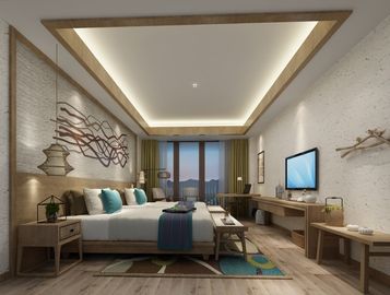 Buon prezzo Progettazione di legno cinque stelle durevole dell'oggetto d'antiquariato della mobilia della camera da letto dell'albergo di lusso in linea