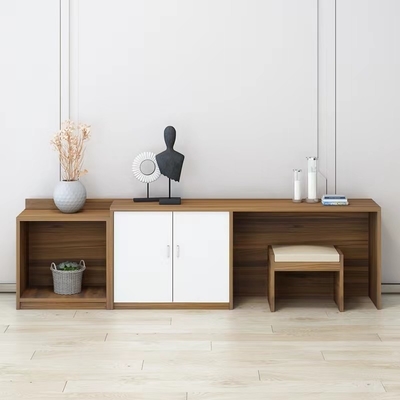 Buon prezzo Insieme di legno solido della mobilia della camera da letto dell'hotel dell'hotel TV di combinazione moderna del gabinetto in linea