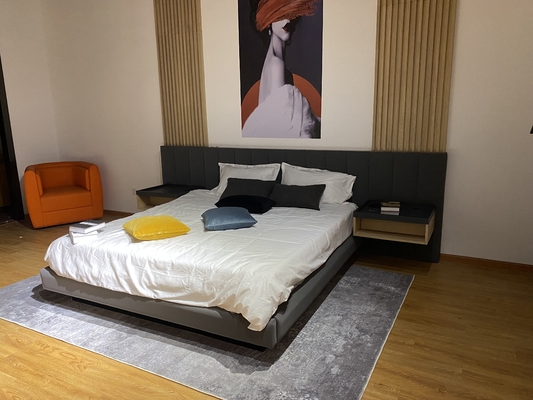 Buon prezzo Gli insiemi su misura della mobilia della camera da letto dell'hotel includono la mobilia fissa in linea