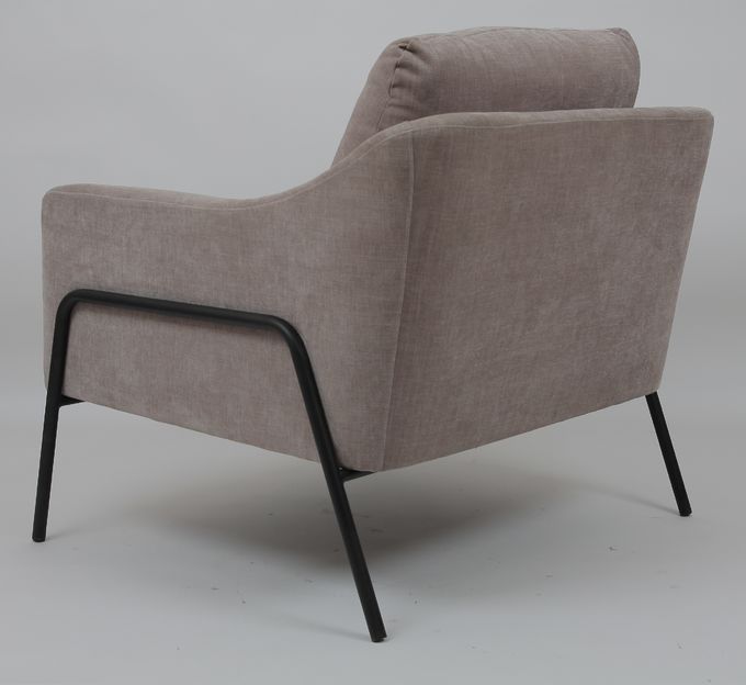 Struttura moderna del metallo di Sofa Upholstered Grey With Black del salone di modo 0