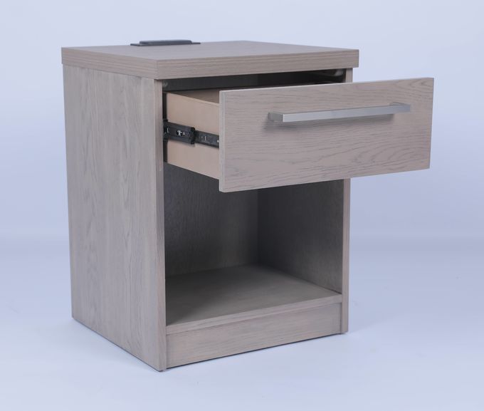 Materiale di marmo su ordinazione di legno del comodino del supporto di notte & 0