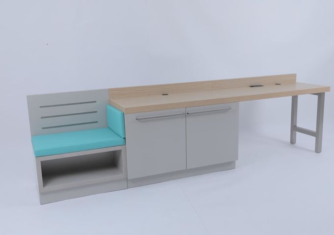 Modern Bedroom Custom Espansiva scrivania lineare Per Hilton Hotel 1