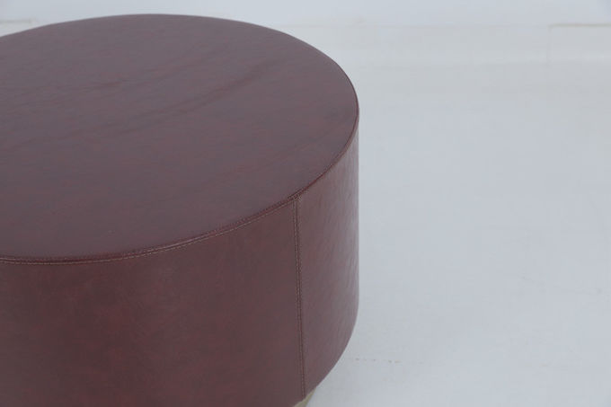 Modern Room Ottoman Bench Metal Frame Tapicciato Per Hotel 3