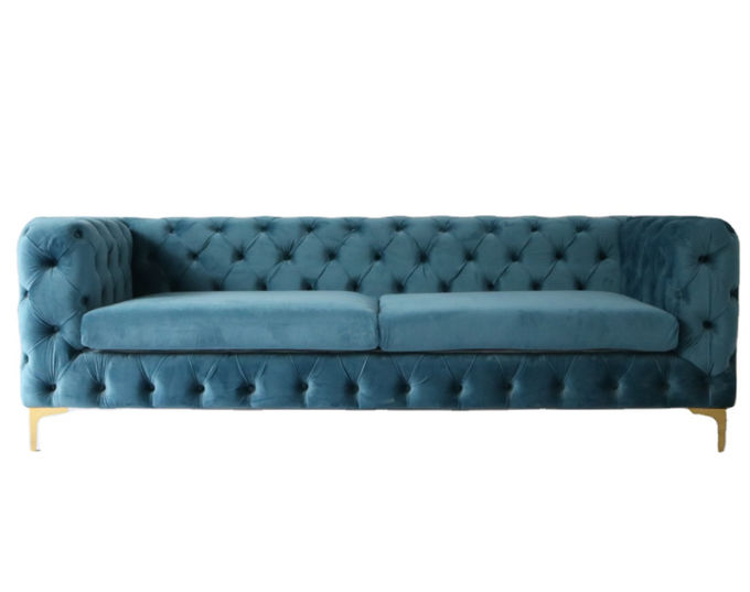 220*85*75cm Chesterfield moderno europeo Sofa Set 1