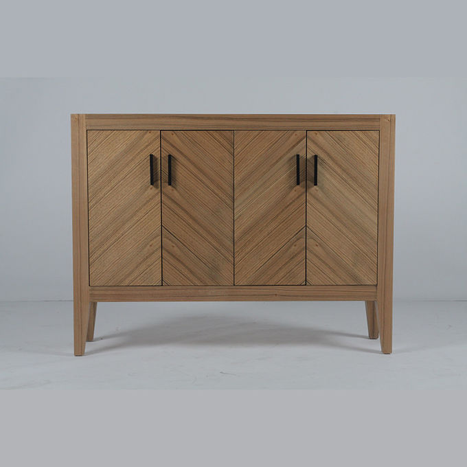 Legno solido spiegato di stile della sala da pranzo della cucina moderna della mobilia 1