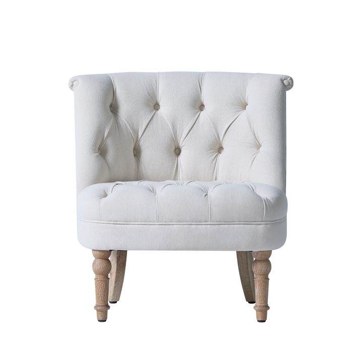 il bottone bianco di altezza di 55cm ha trapuntato la sedia occasionale del tessuto con la base di legno solida 0