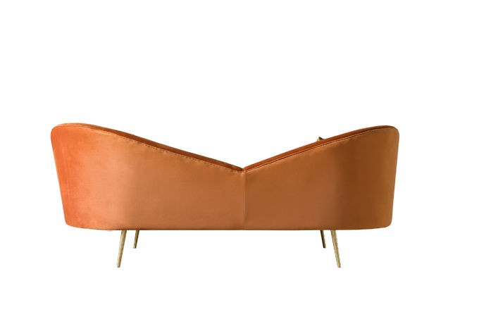 La mucca riveste di pelle 3 Seater Sofa Set For Living Room di cuoio moderno 1